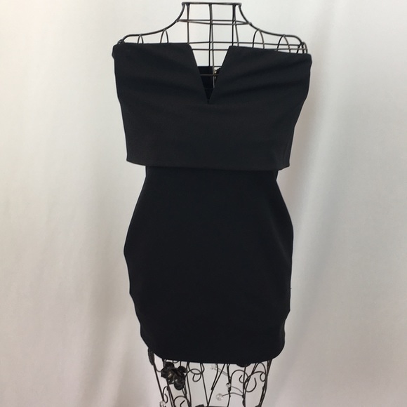 bebe Dresses & Skirts - Bebe Strapless Black Dress